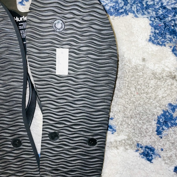 Hurley One and Only Breakwater Flip Flops Sz 11 - Picture 2 of 5